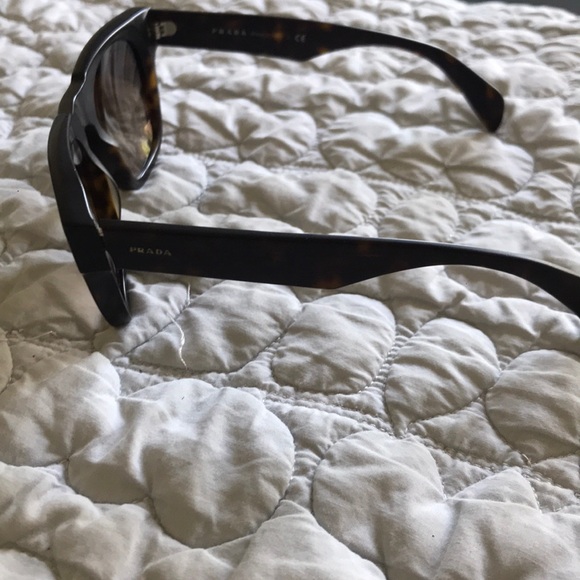 Prada Dark Tortoise Sunglasses - Picture 5 of 6